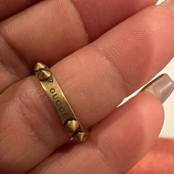 Ring Gold-Tone Metal & Faux Pearl - Picture 8 of 14